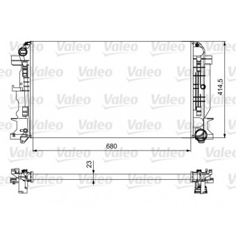Motor Su Radyatörü Spr906 [OM642 OM646 OM651] Man.Şanz; AC+
